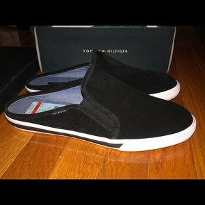 Tommy Hilfiger Black Multi Suede *Never Worn*